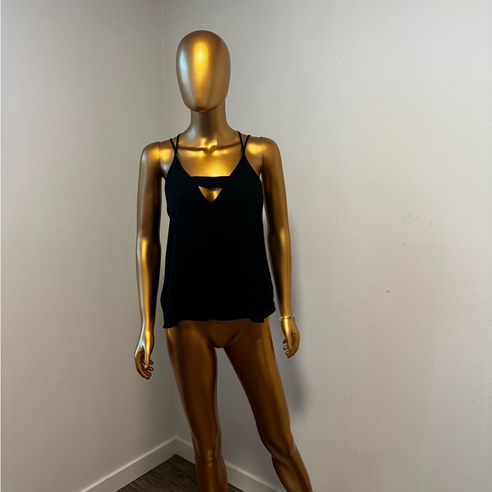 Lush Black Camisole Top